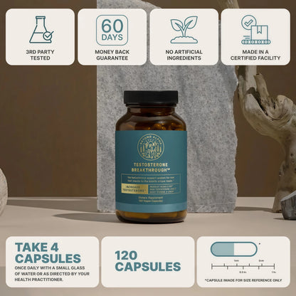 Men’s Testosterone & Energy Support Supplement